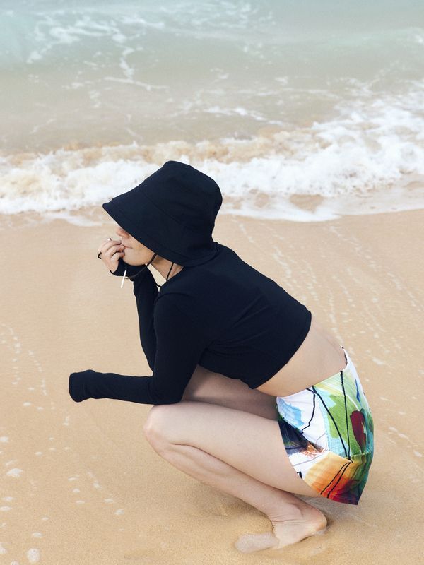 UN3D. - RASHGUARD / ラッシュガード (ブラック) / 水着 / スイム