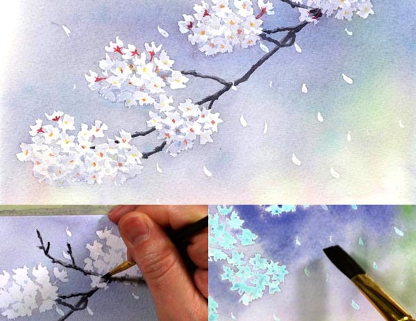 1DAY水彩講座 - 横浜のアートスタジオ／Sissi（シシ）