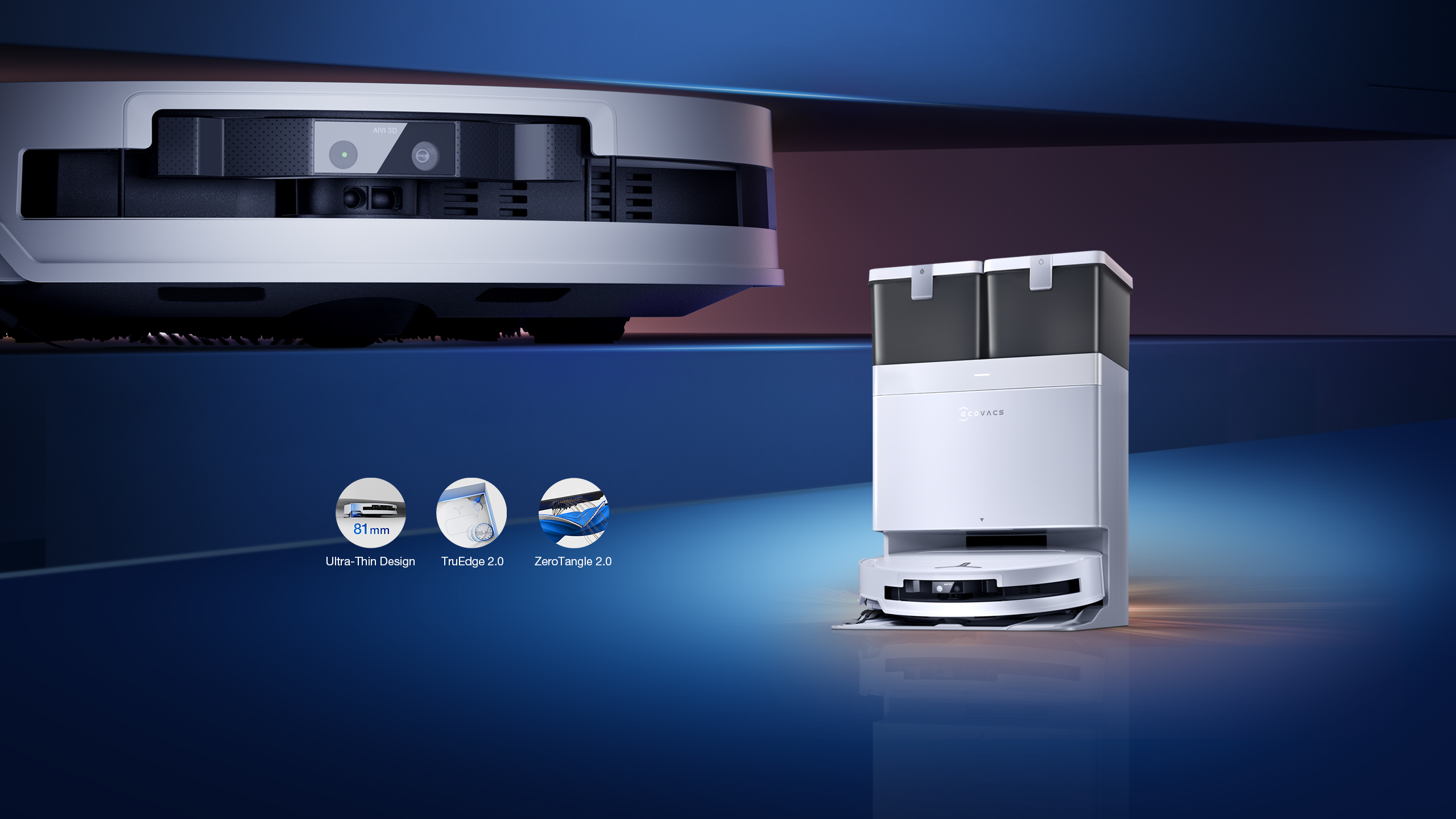 DEEBOT T50 OMNI White - ECOVACS GLOBAL