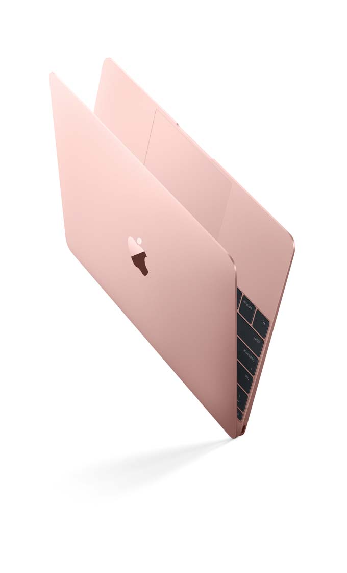 Apple updates MacBook: rose gold, no Thunderbolt 3 – Six Colors