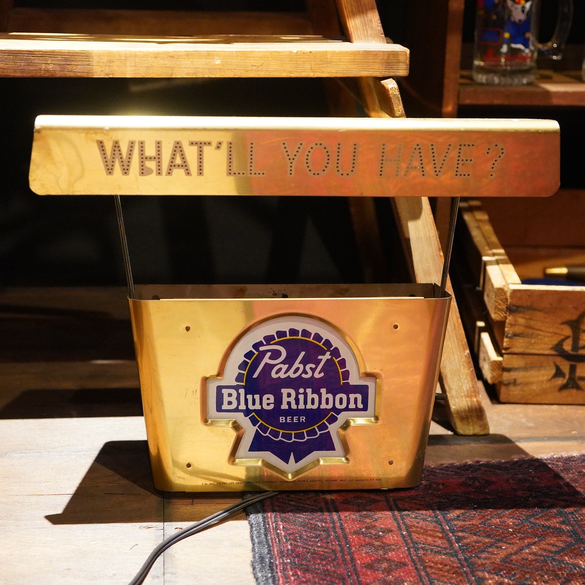 Pabst Blue Ribbon ライトサイン – SK OLDIES