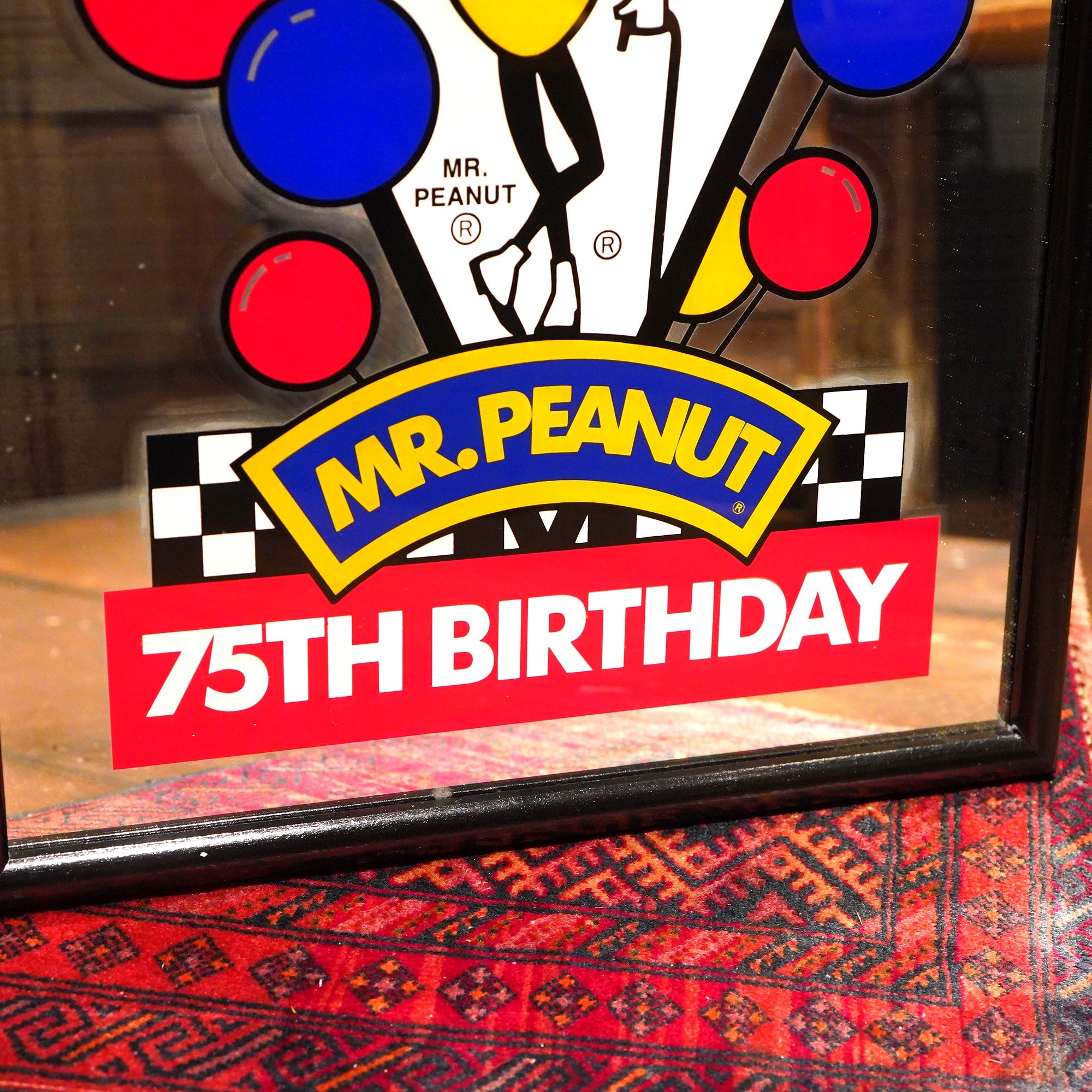 1991 Mr.Peanut 75th Birthday パブミラー – SK OLDIES
