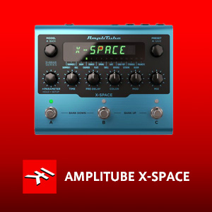 プラグイン・エフェクト 「AmpliTube X-SPACE」 | SONICWIRE