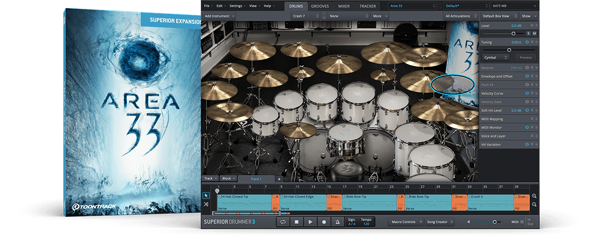 ソフト音源 「SDX - AREA 33」 | SONICWIRE