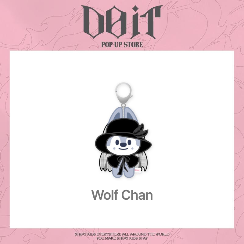 Limited] Stray Kids - SKZOO COSTUME MAGNET PLUSH KEYRING / POP-UP