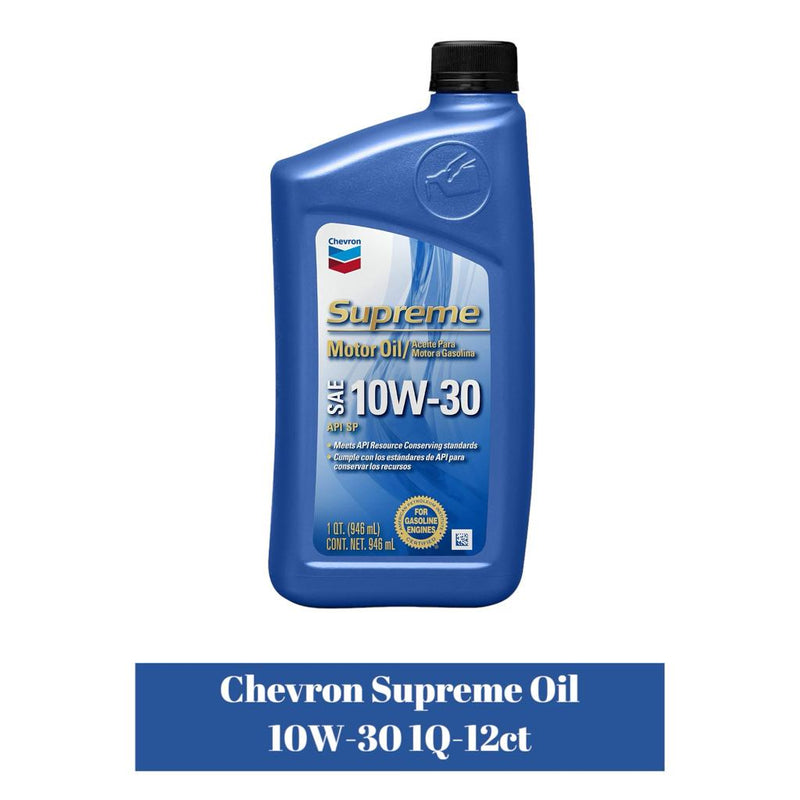 Chevron Supreme Oil 1Q-12ct | SoCAL Distro LLC