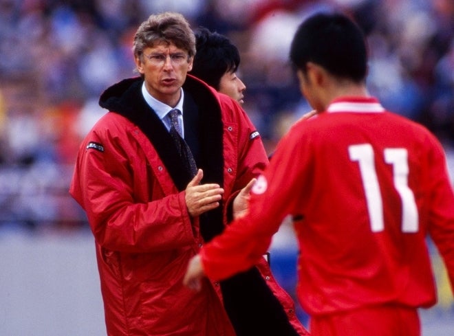 ベンゲル監督A. Wengerサイン 1995年名古屋グランパス時代 ベンゲル