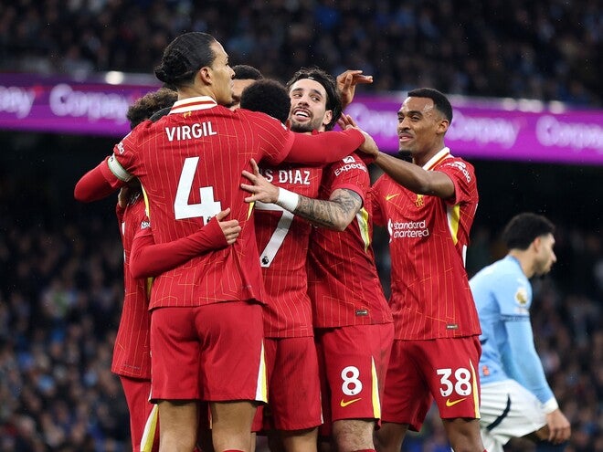 遠藤航が途中出場のリバプールがマンCに2－0完勝！ サラー