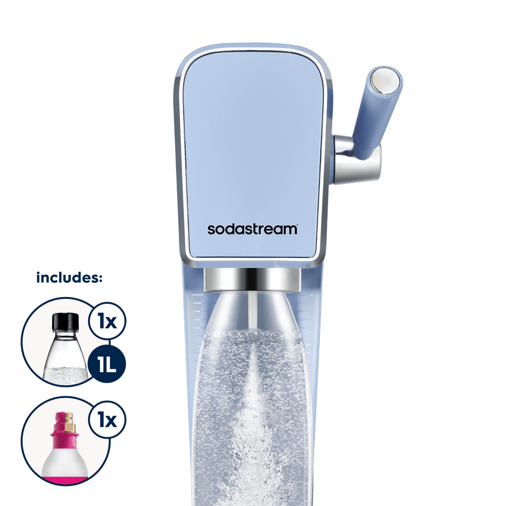 SodaStream Art Sparkling Water Maker + Quick Connect Cylinder