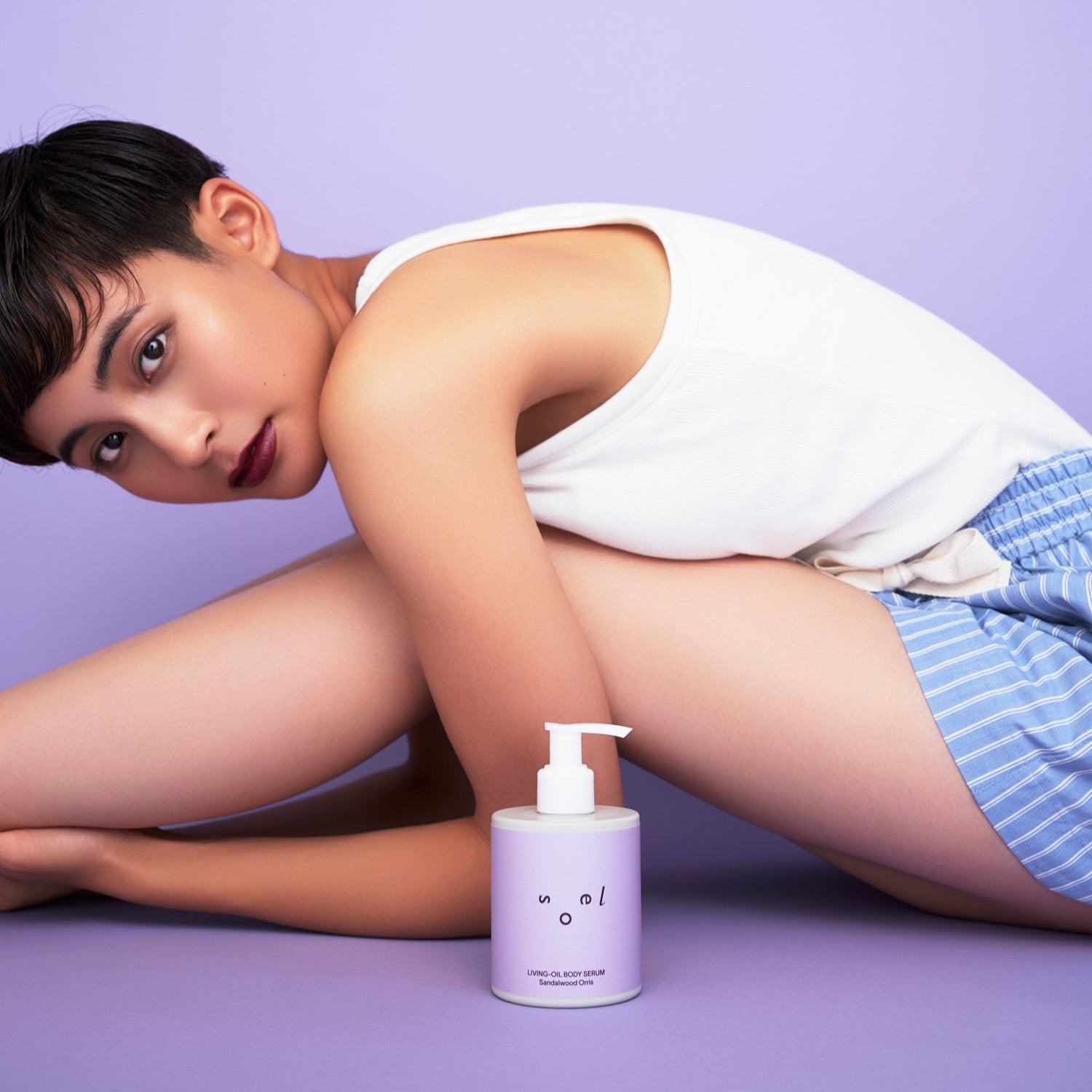 LIVING-OIL ボディセラム Sandalwood × Orris 250mL