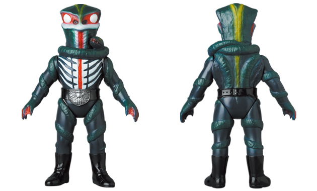 メディコム・トイ×東映レトロソフビ☆ 海蛇男 仮面ライダーに登場