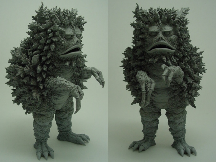 エクスプラス ガラモン フィギュア ソフビ グリーン 緑 エクスプラス