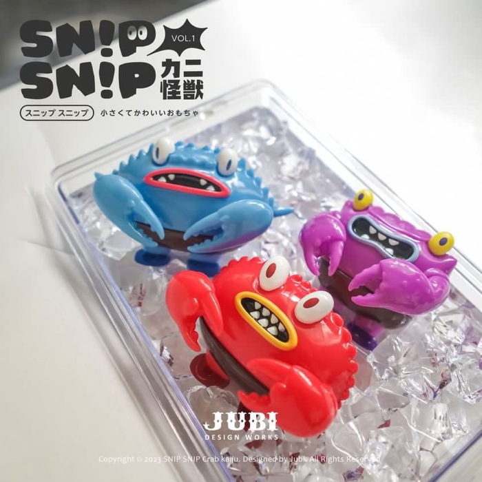 国内ではショップ・ELECTRIC TOYS限定でJUBI製「Snip Snip カニ怪獣