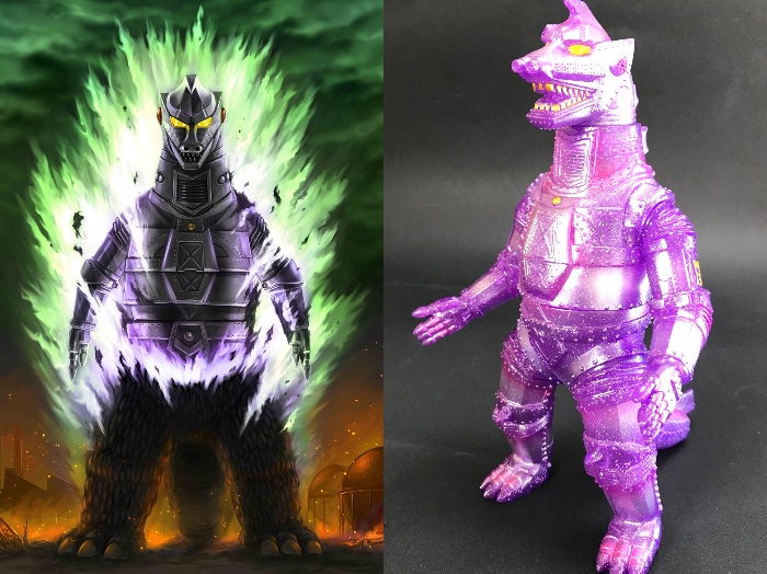 ゴジラ・ストア限定】マルサン メカゴジラ350 50thシルバー 公式