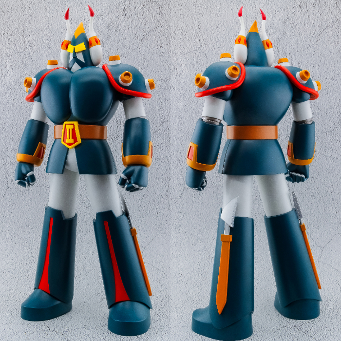 ブロッカー軍団IV マシーンブラスター』の4大ロボが約40cmサイズで