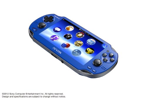PSVita PlayStation Vita - Wi-Fi Model (Sapphire Blue) - Solaris Japan