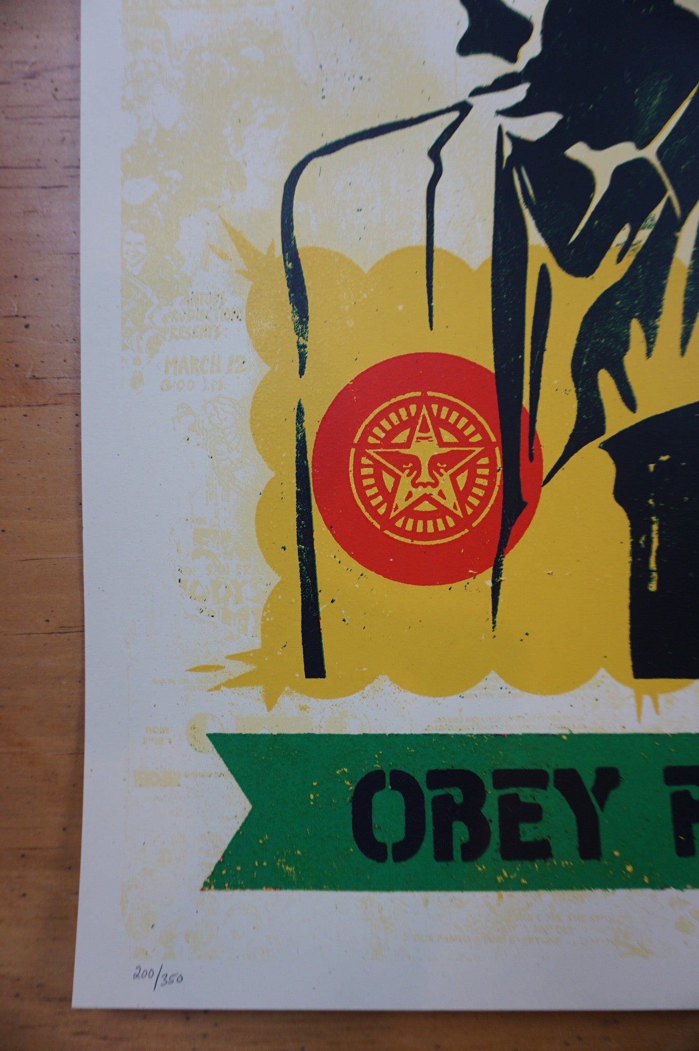 Bad Brains - 2016 Shepard Fairey poster Obey Giant Punk Rock