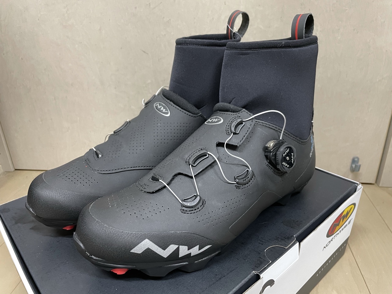 レビュー】暖かい冬用SPDシューズ『Northwave：Raptor Arctic GTX』を