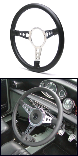 モトリタ レザーステアリング（14”ディッシュ） | ローバーミニ