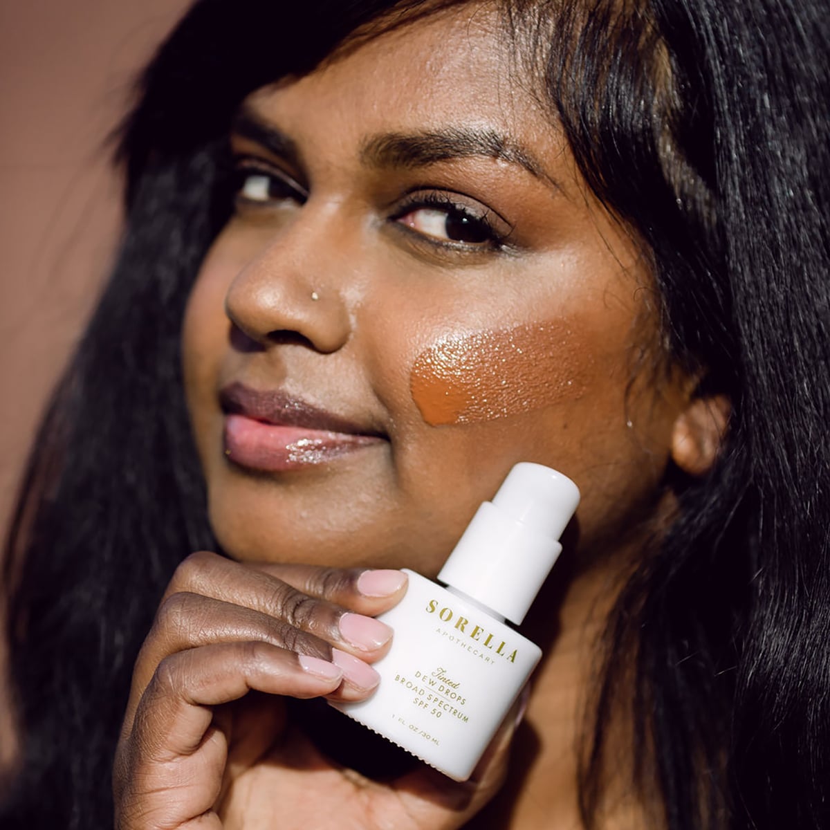 Tinted Dew Drops SPF 50 - TINT 4 - 1oz. – Sorella Apothecary