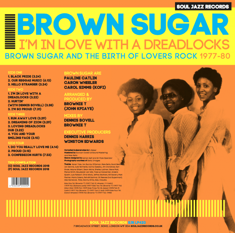 Brown Sugar – I'm In Love With A Dreadlocks: Brown Sugar and The