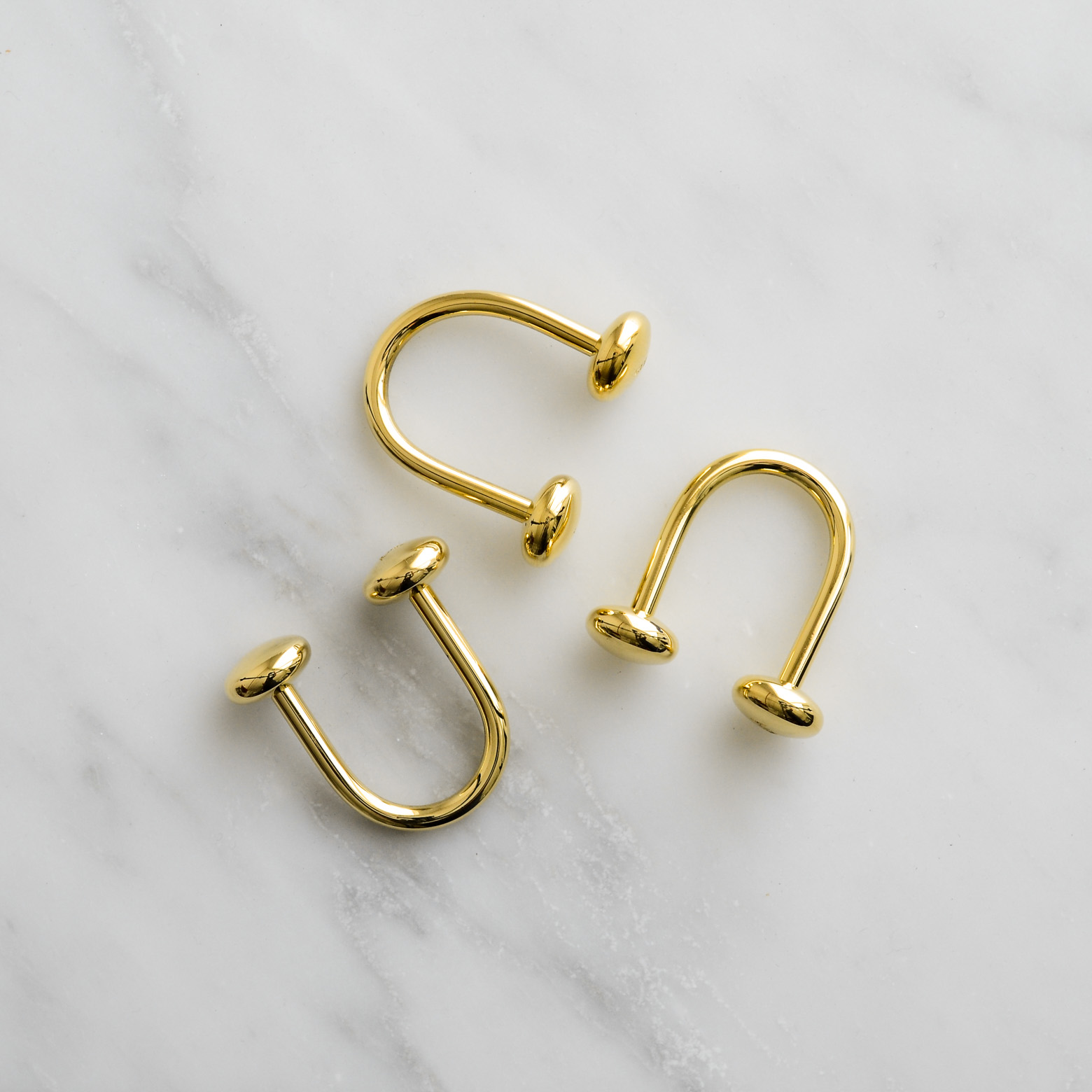 U Keyring - Brass (Carl Auböck) - SOURCE objects（ソウス