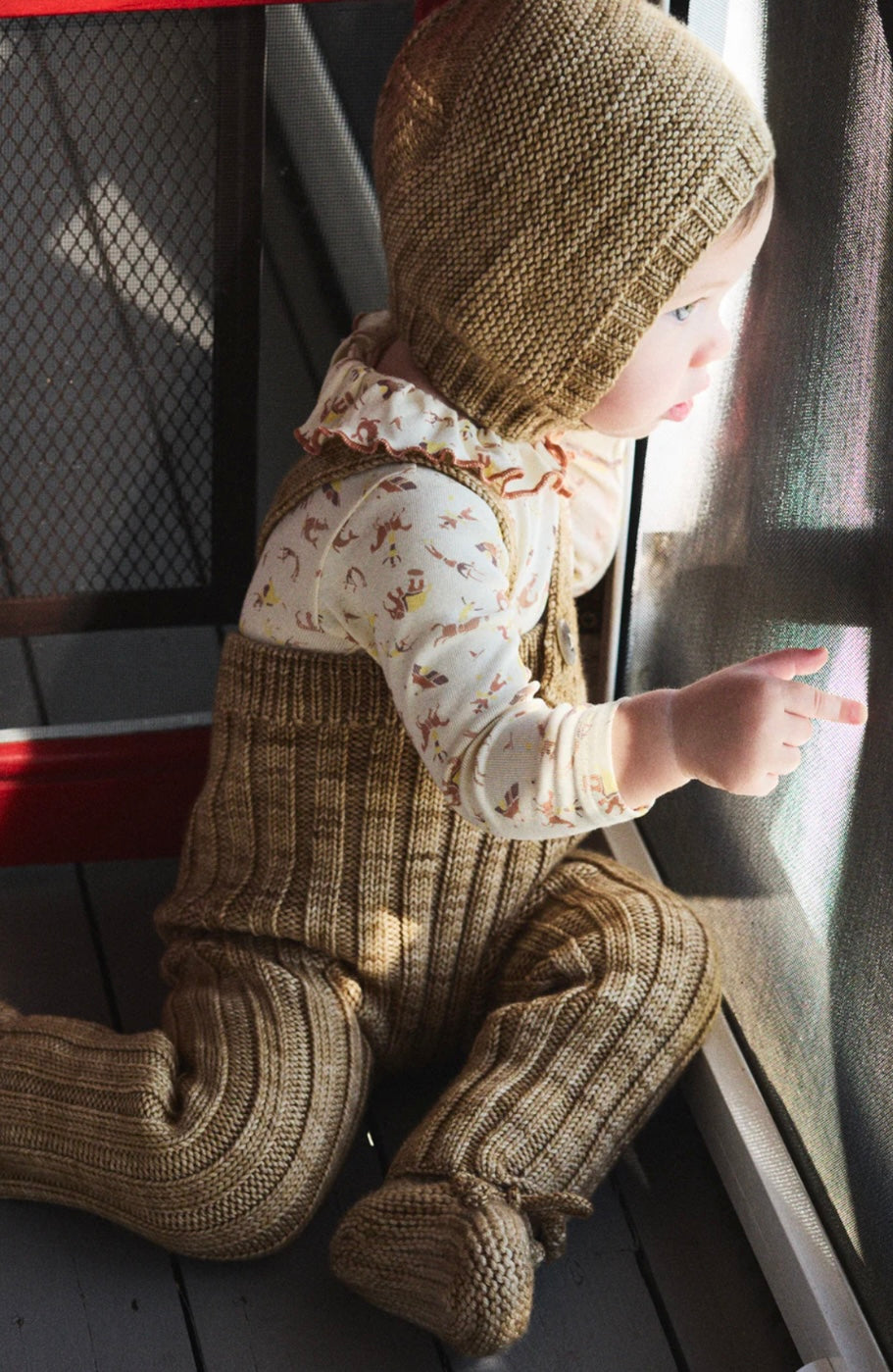 ボトムス misha&puff Rib Longies 6-12m Misha&Puff+ Baby Rib Longies