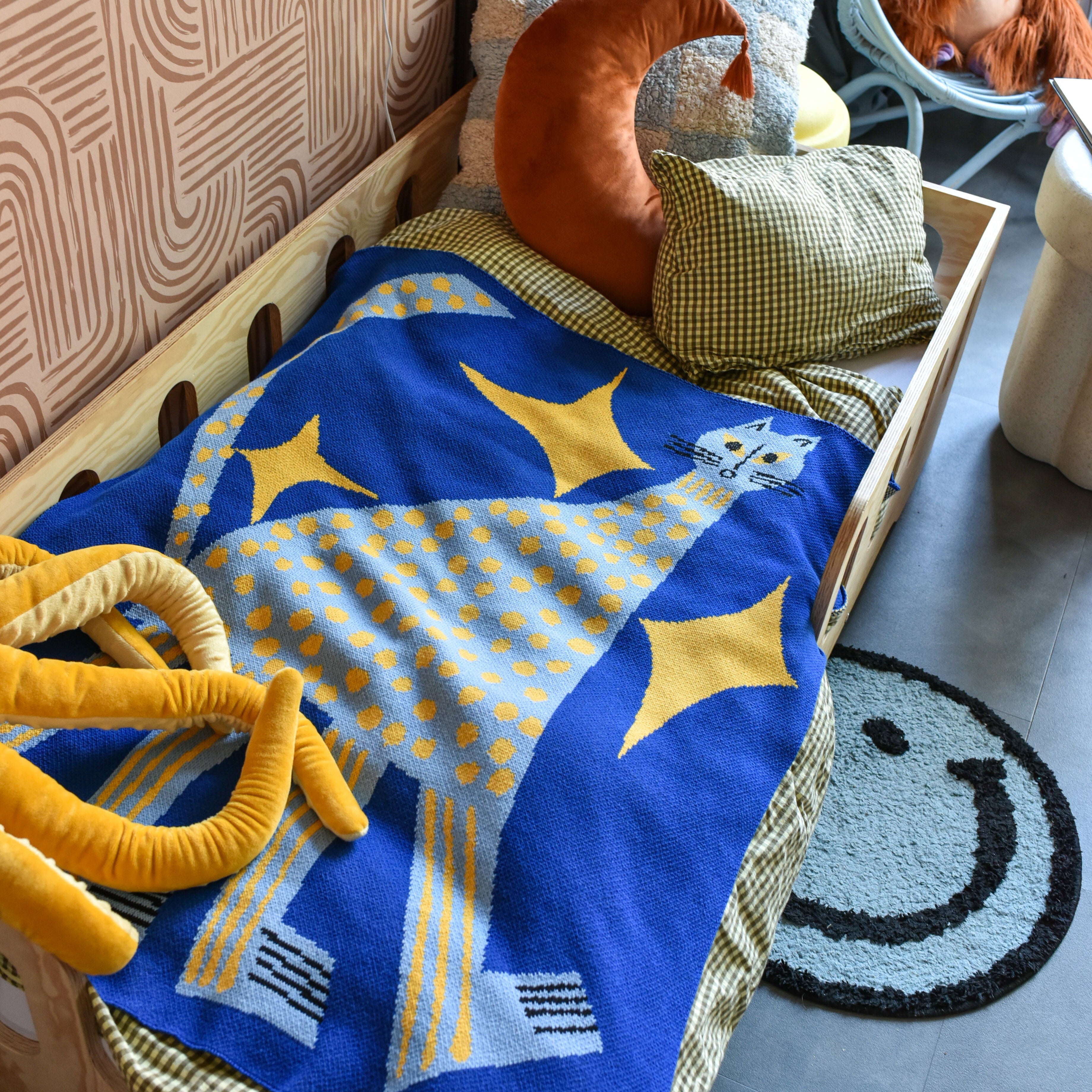 Starry Night Mini Blanket – Slowdown Studio