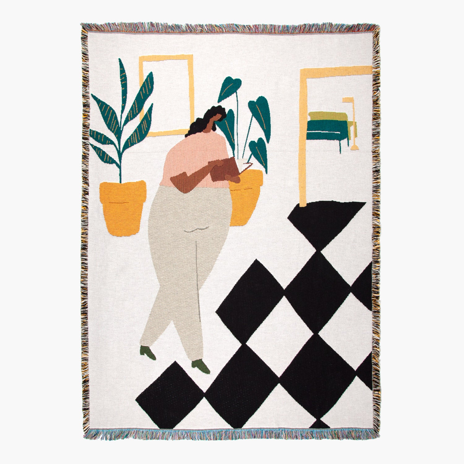 Throw Blanket | Woven, Knit, & Cotton Throw Blankets | Slowdown Studio