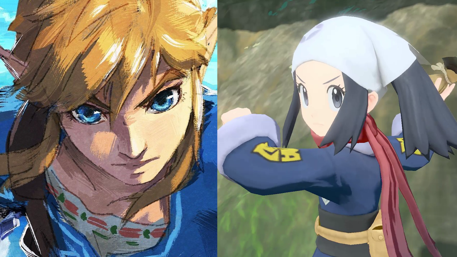 Pokémon LEGENDS アルセウス』と『ゼルダの伝説 ブレス オブ ザ