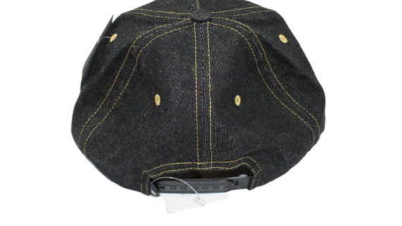 Stussy Stock Lock Denim Cap Black - Cappello Nero