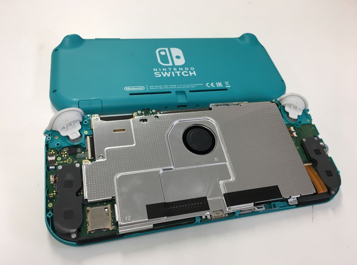 Switch liteのRボタン/Lボタン即日修理！押しても反応しない/連打され