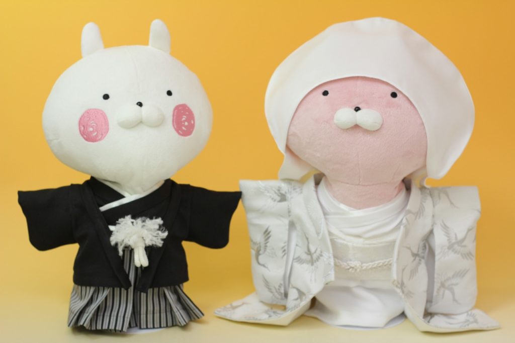 No.3464うさまる＆うさこの和装ウェルカムドール | スモールハピネスの