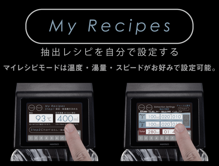 V60オートプアオーバーSmart7 の特長