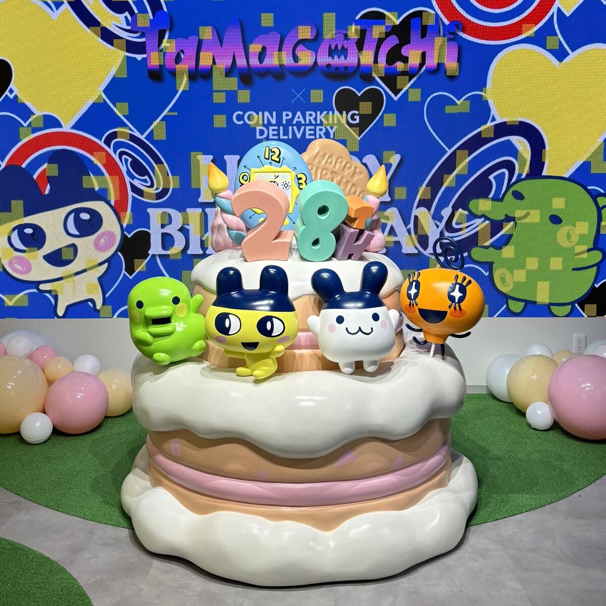 たまごっち28周年をお祝いするならハラカドへ」コインパーキング