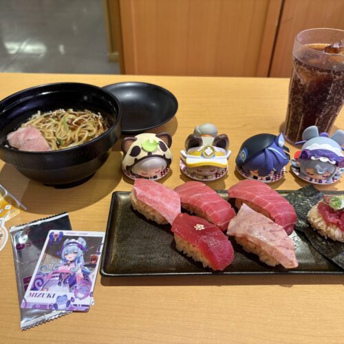 スシローで推し活！原神コラボ限定ピック・カード・フィギュアを一挙