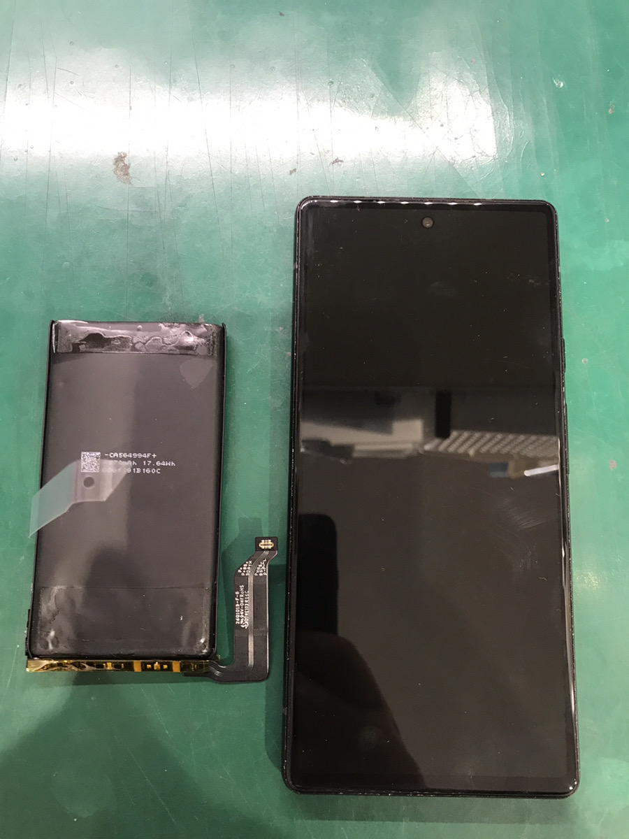 Google Pixel6 バッテリー交換修理【COCO東急プラザ蒲田店】 - Android