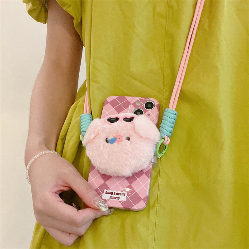サングラスピッグドールサイドクリップスマホショルダー【ストラップ