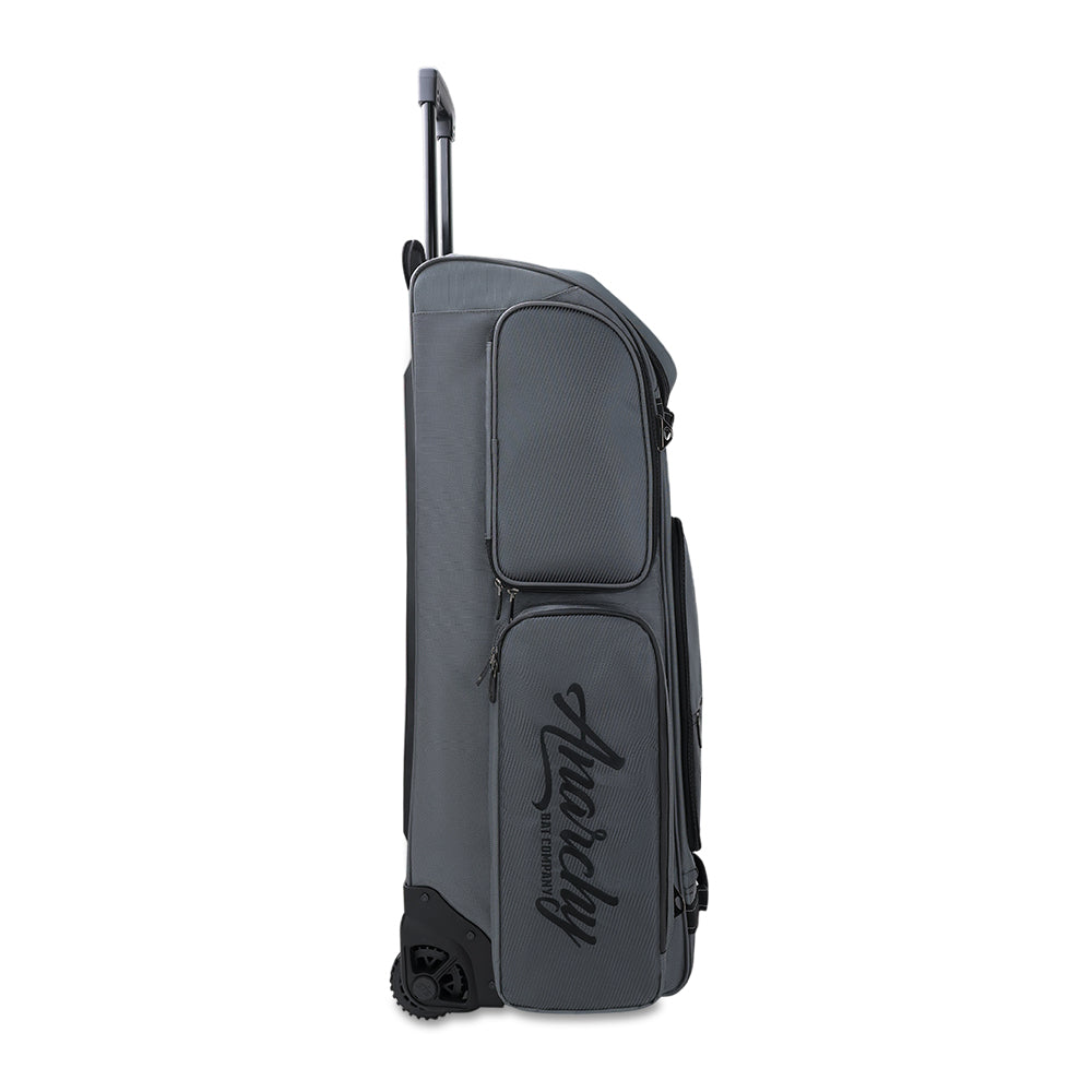 2025 Smash Ops Guerrilla V4 Roller Bag Anarchy Edition - Charcoal