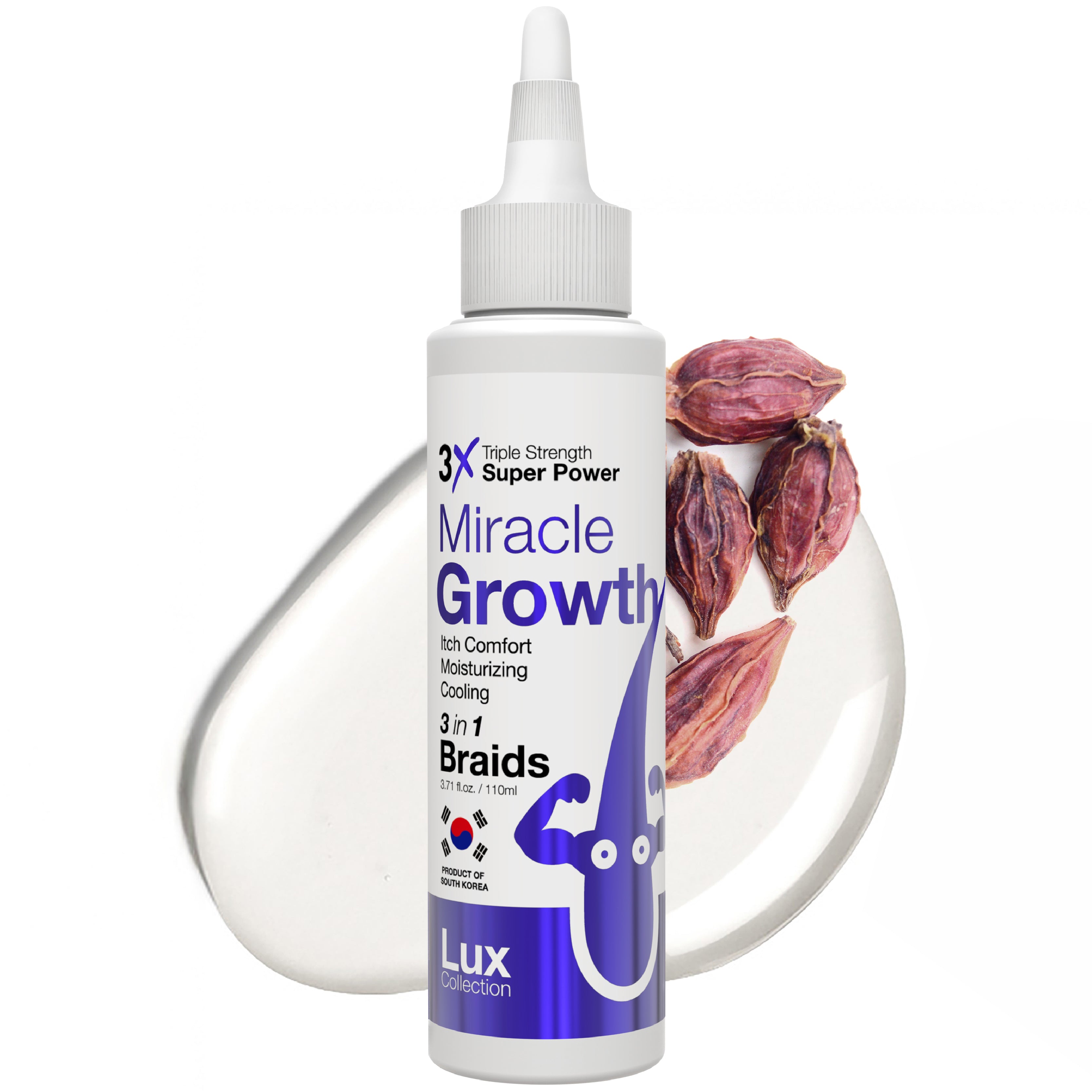 Lux Collection - 3X Miracle Gro Hair Oil | Instant Freezer