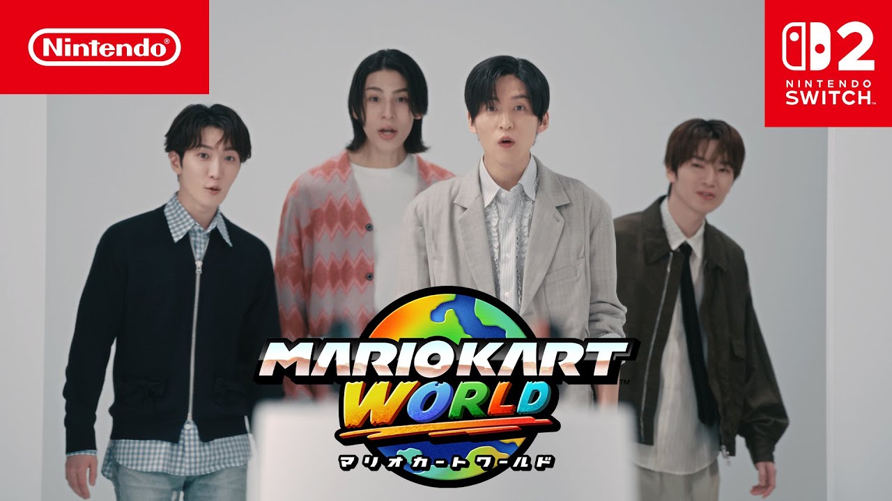 Snow Man、深澤辰哉・渡辺翔太・目黒蓮・ラウール Nintendo Switch 2