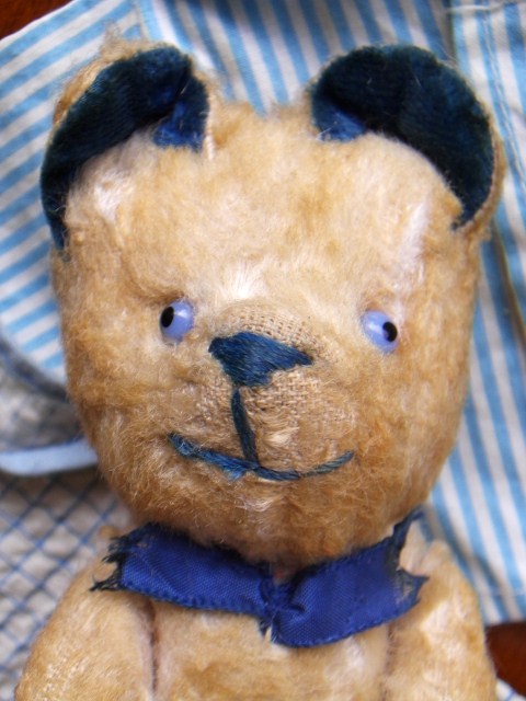 JPMベア2体セット26cm&30cmテディベア ぬいぐるみフランスアンティーク