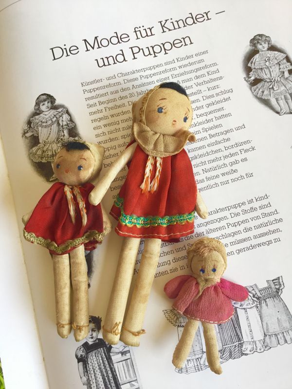 小さな布人形 ジャパンメイド 里帰り品 - SNAP