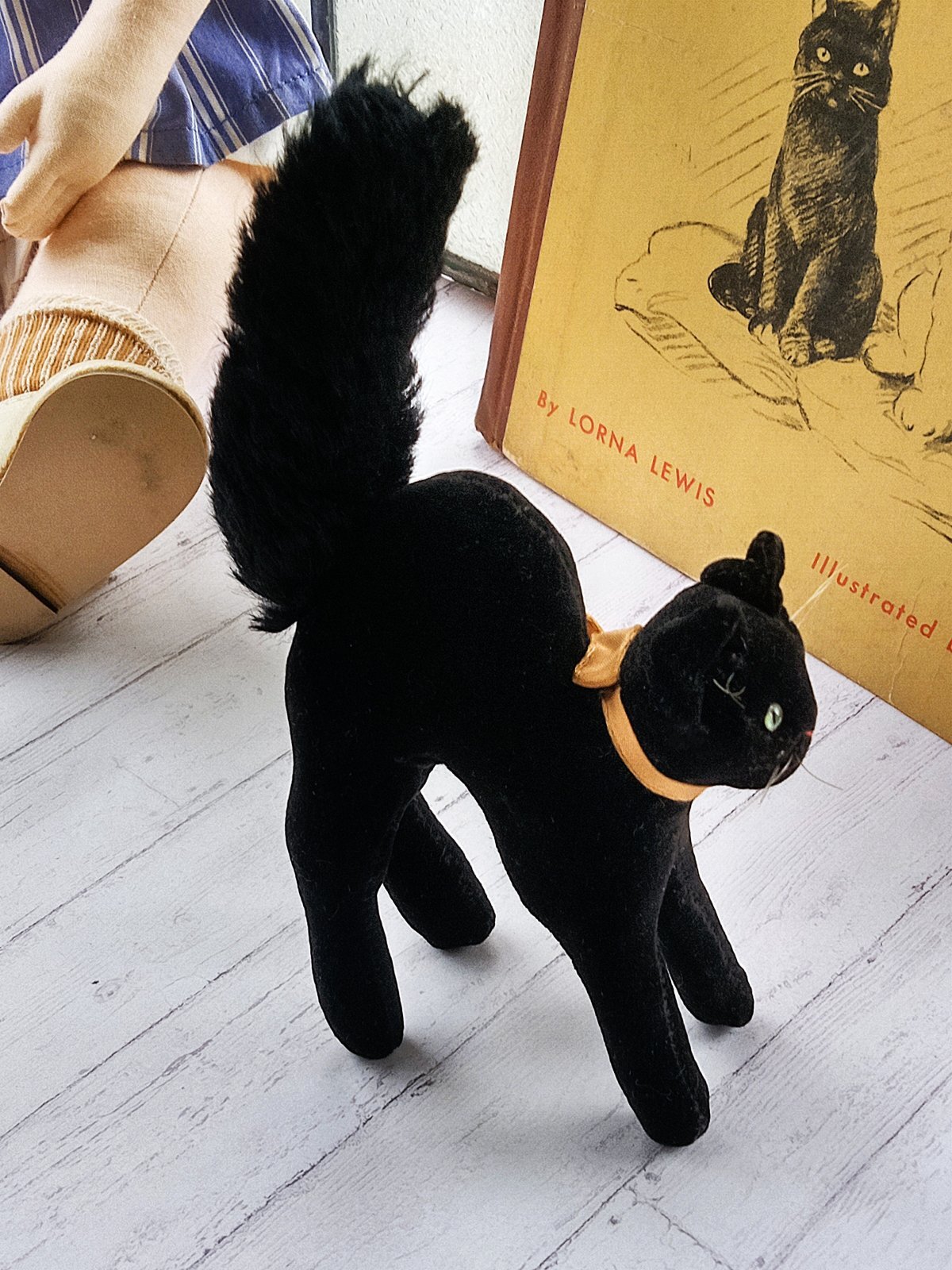 ベルベットの黒猫 トムキャット シュタイフ 10，5cm - SNAP