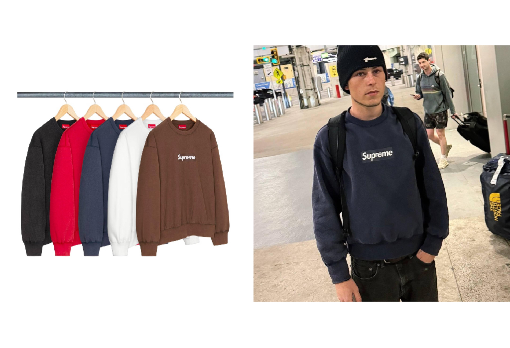 Supreme Washed Box Logo Crewneck 25SS Week3 [Release Date/Price