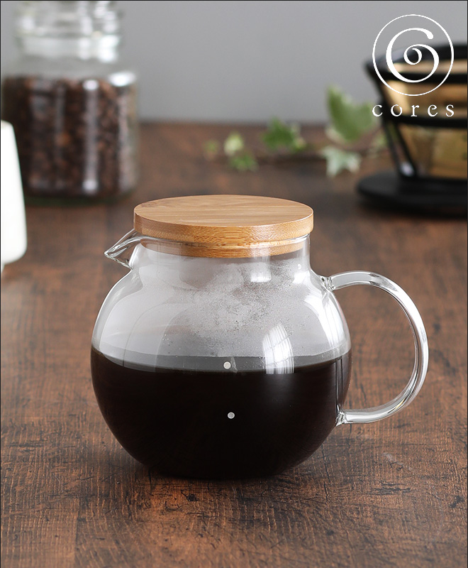 cores クリアガラスサーバー4カップ | セレクトショップ・AQUA（アクア）