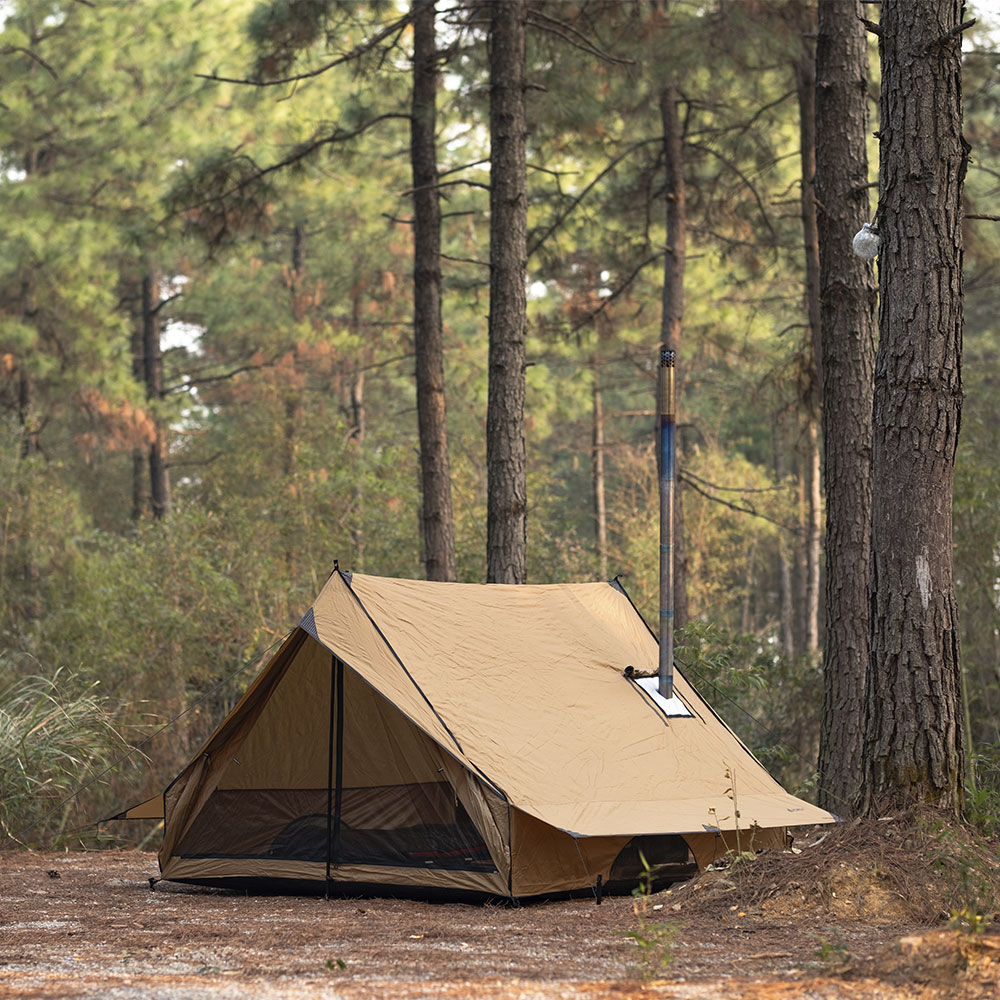 CHALET 70 ロッジ型テント | ソロキャンプテント | POMOLY 2024新製品