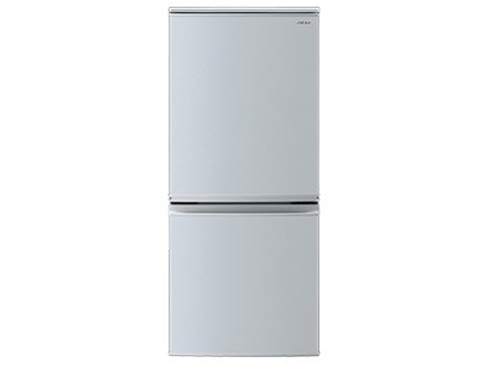 シャープ【SHARP】137L 冷蔵庫 つけかえどっちもドア シルバー系 SJ