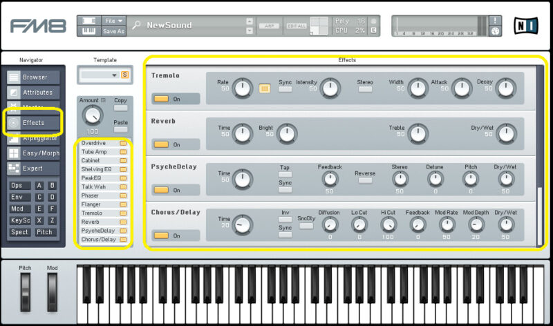 491．NATIVE INSTRUMENTS社のFM8を使ってみよう♪ ～FMシンセ