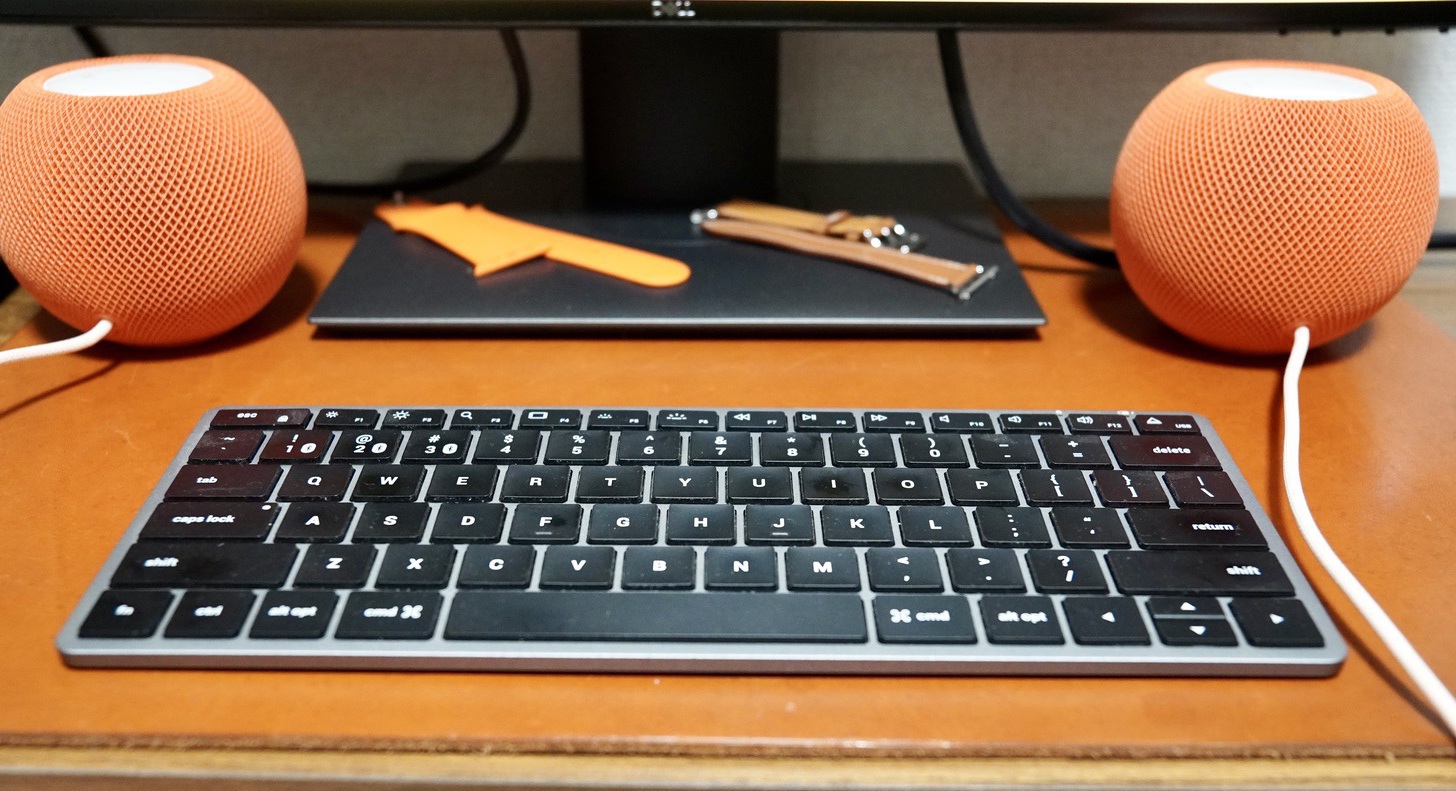 Pod mini 第1世代×2台 オレンジ 2台同時開封レビュー】HomePod miniの